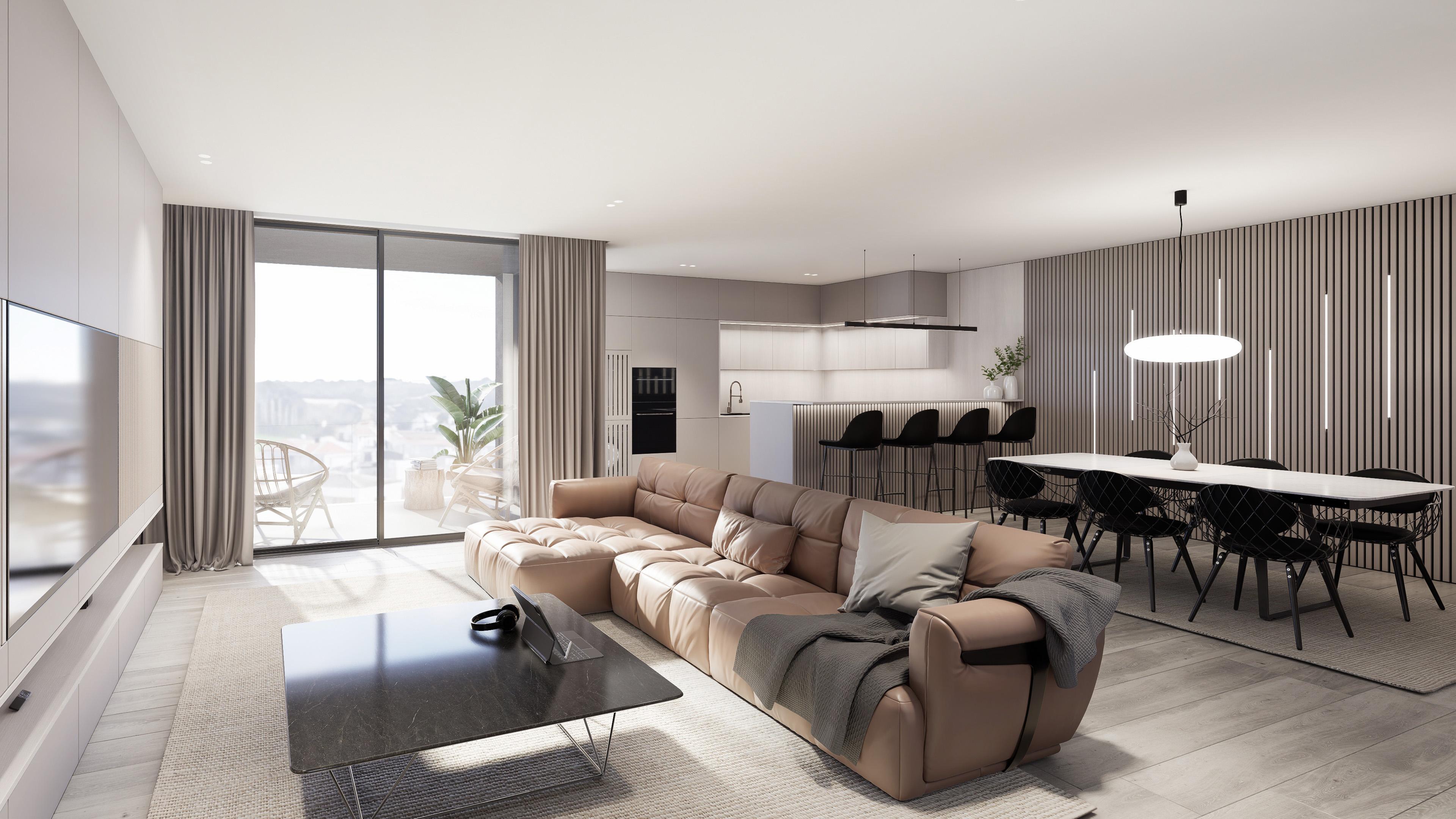 Em Construção T2 e T3 - EMPREENDIMENTO no Centro da Maia  IRREVERENTIA II MIRA MANINHOS RESIDENCE - Zona dos MANINHOS - Centro da  MAIA - Image# 1