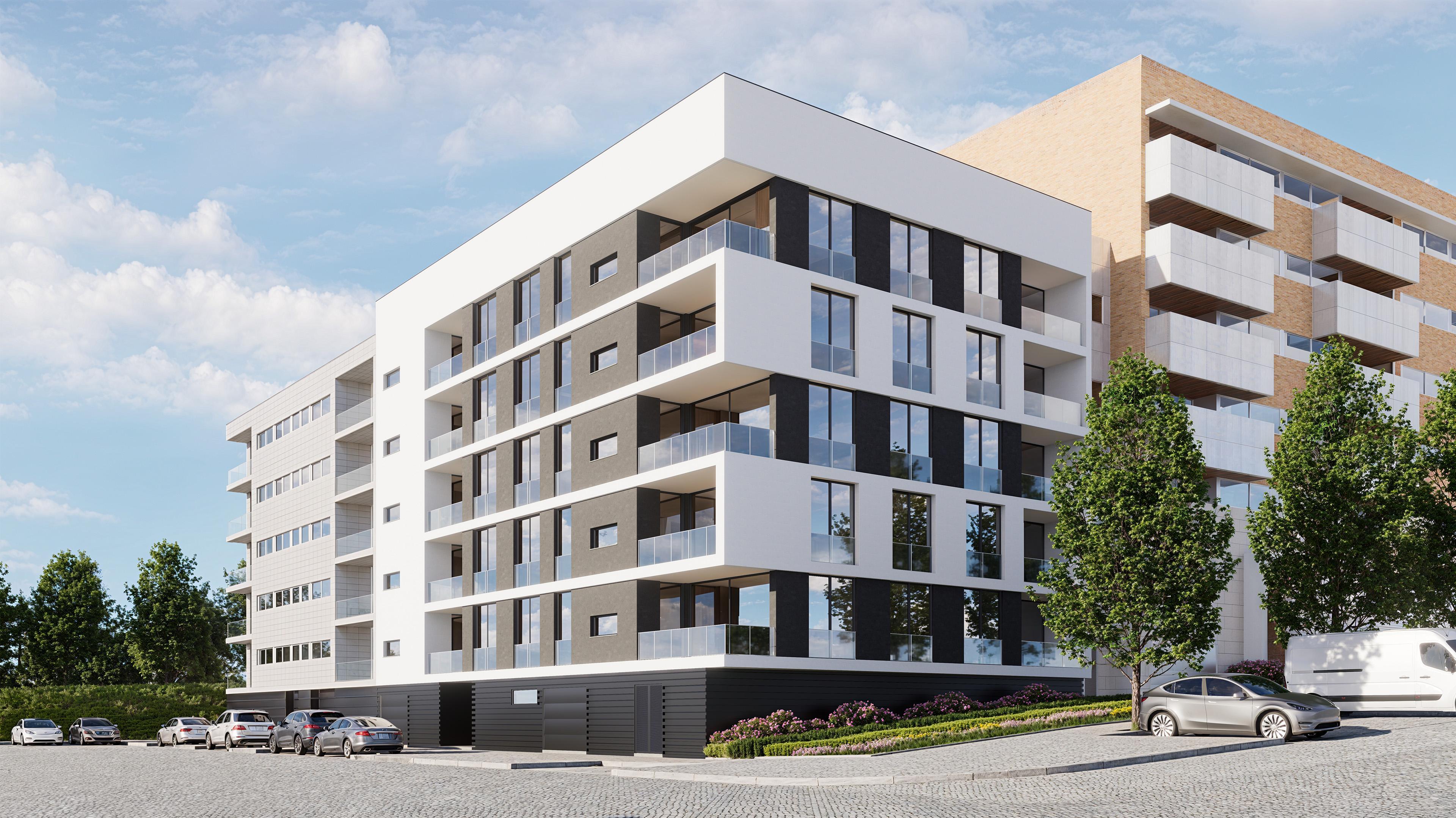 Em Construção T2 e T3 - EMPREENDIMENTO no Centro da Maia  IRREVERENTIA II MIRA MANINHOS RESIDENCE - Zona dos MANINHOS - Centro da  MAIA - Image# 1